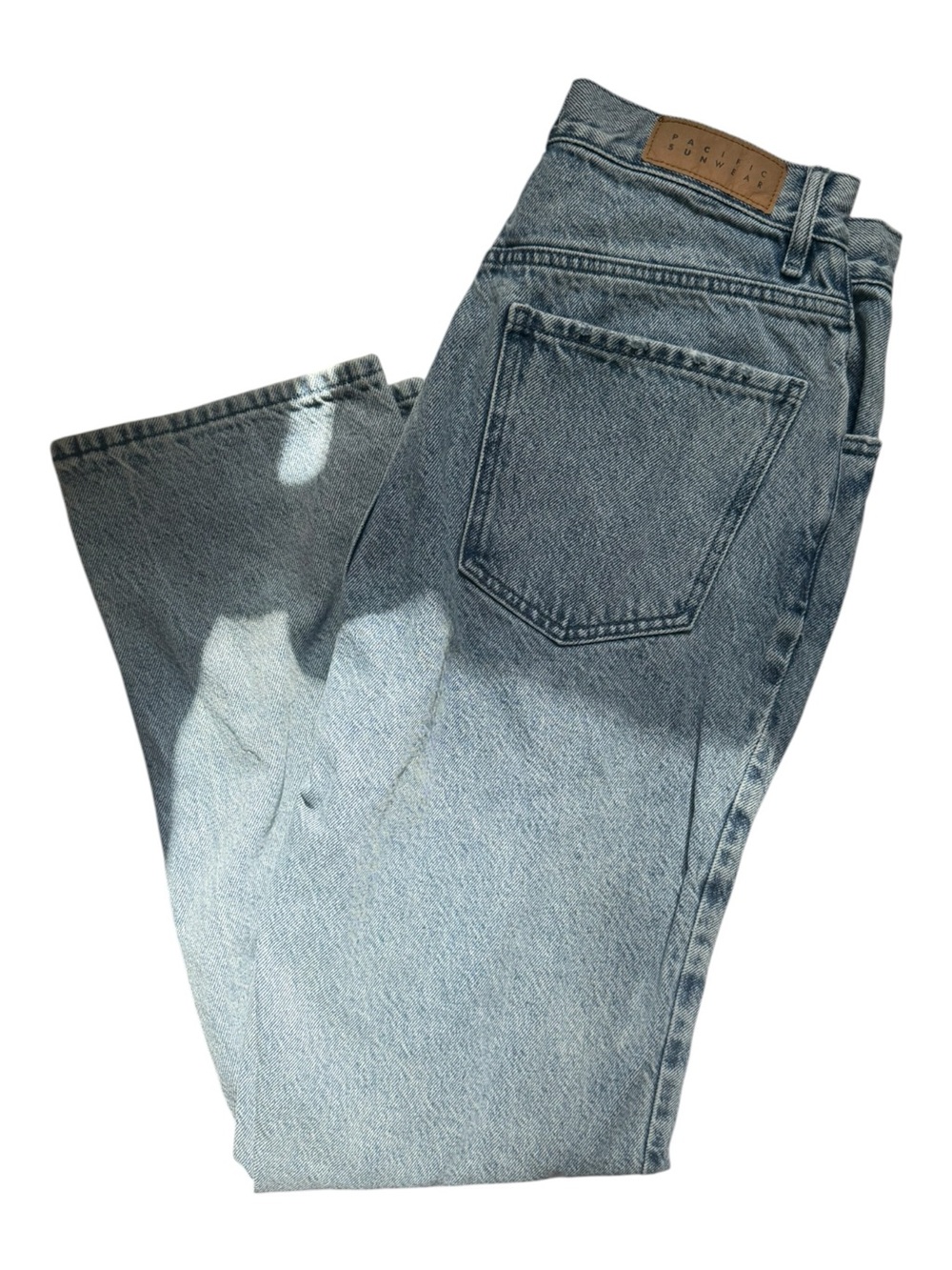 PacSun Eco Light Wash "Dad Jean" Straight Leg Denim - Size 28 | like new! - Picture 2 of 12